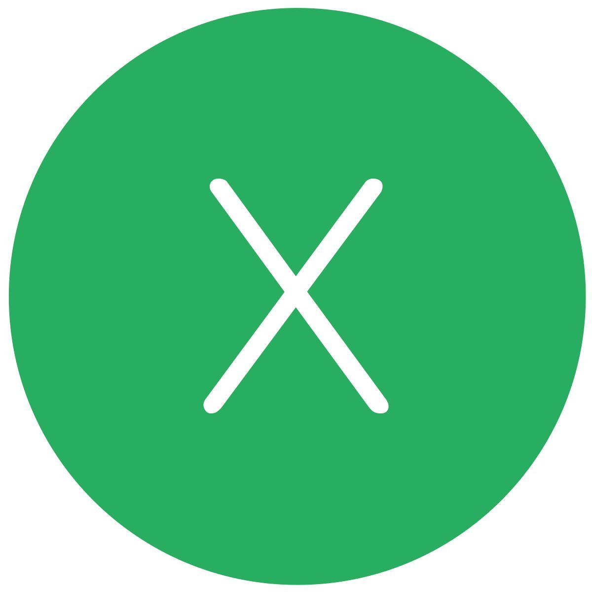 x icon