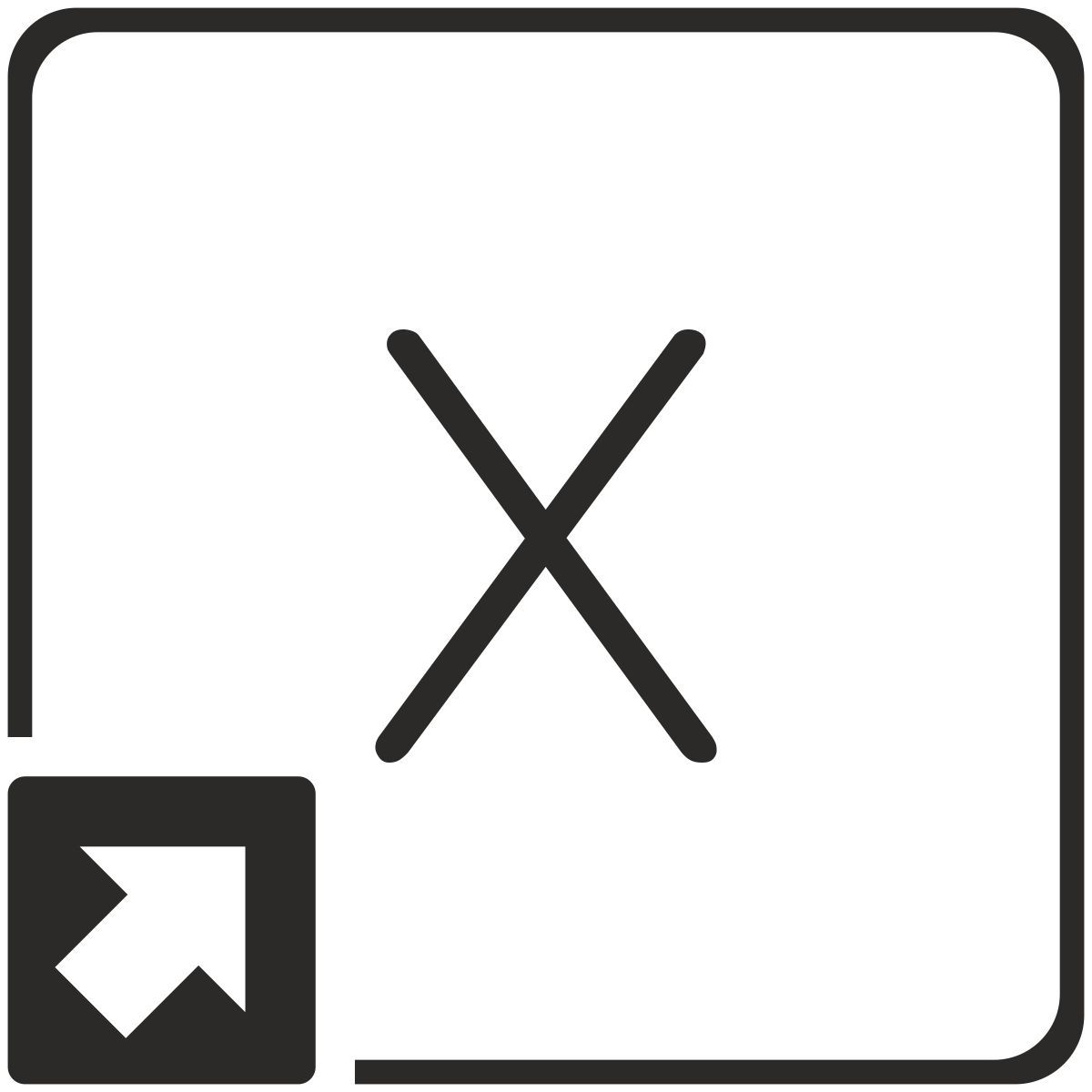 x icon