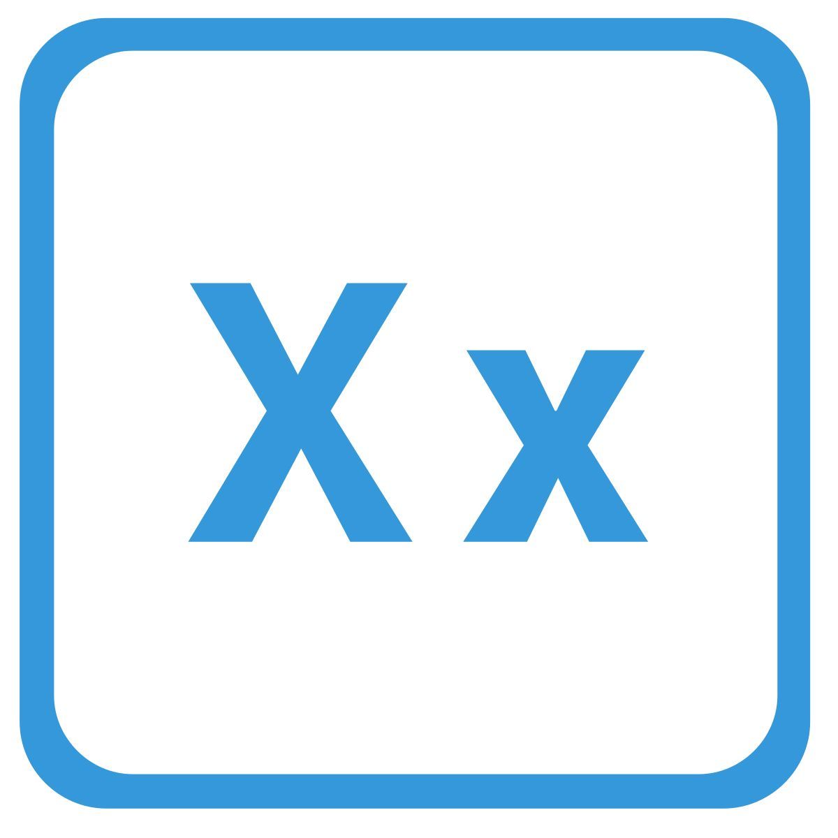 x icon