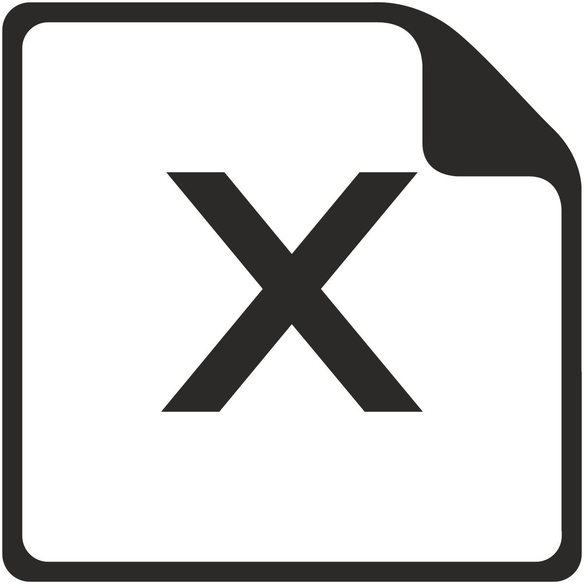 x icon