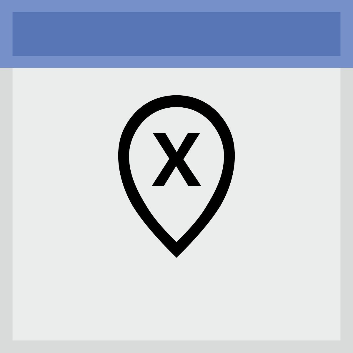 x icon