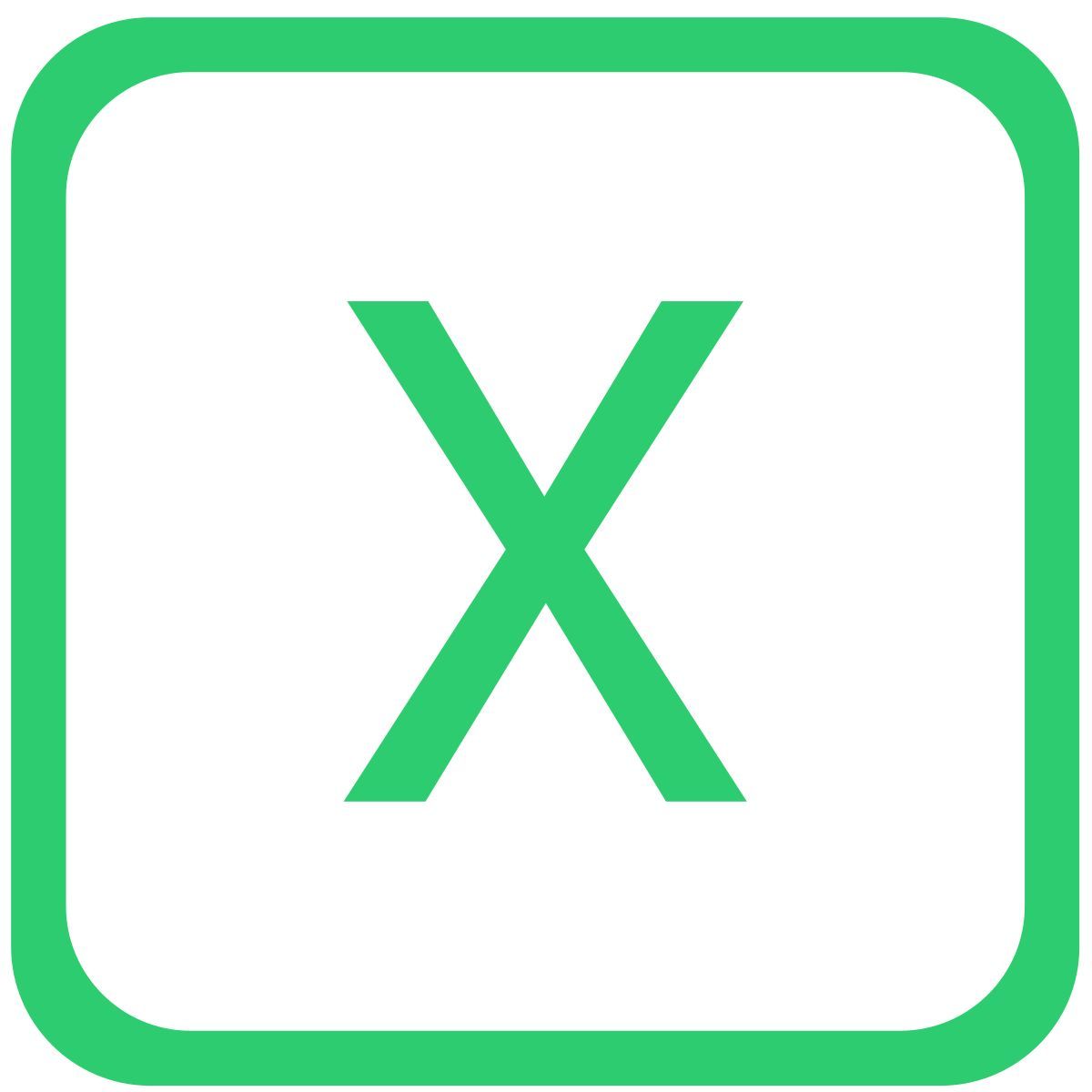 x icon