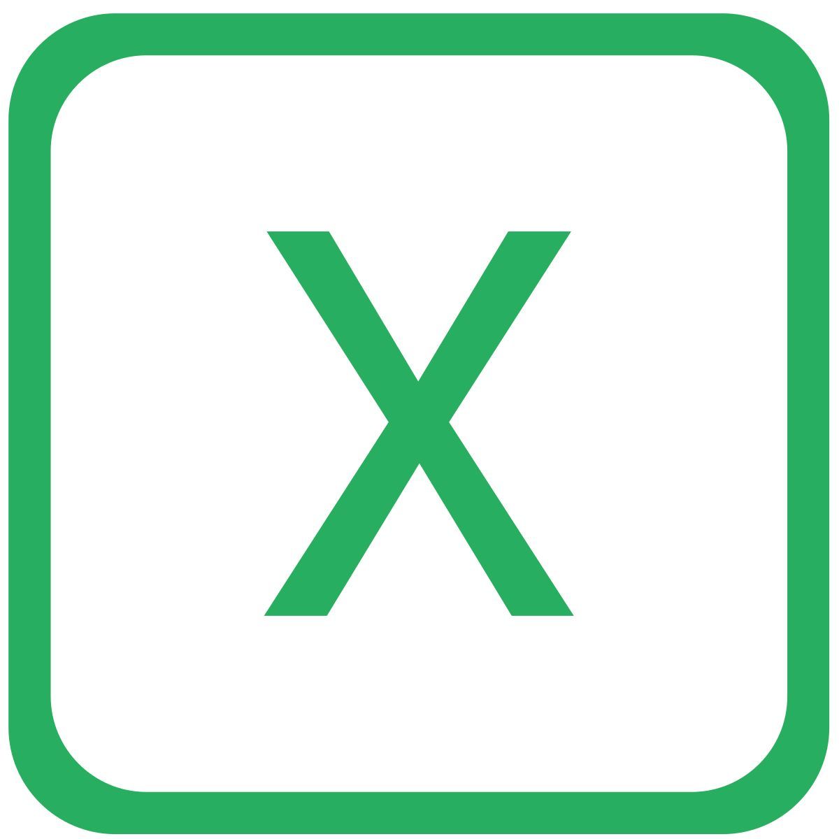 x icon