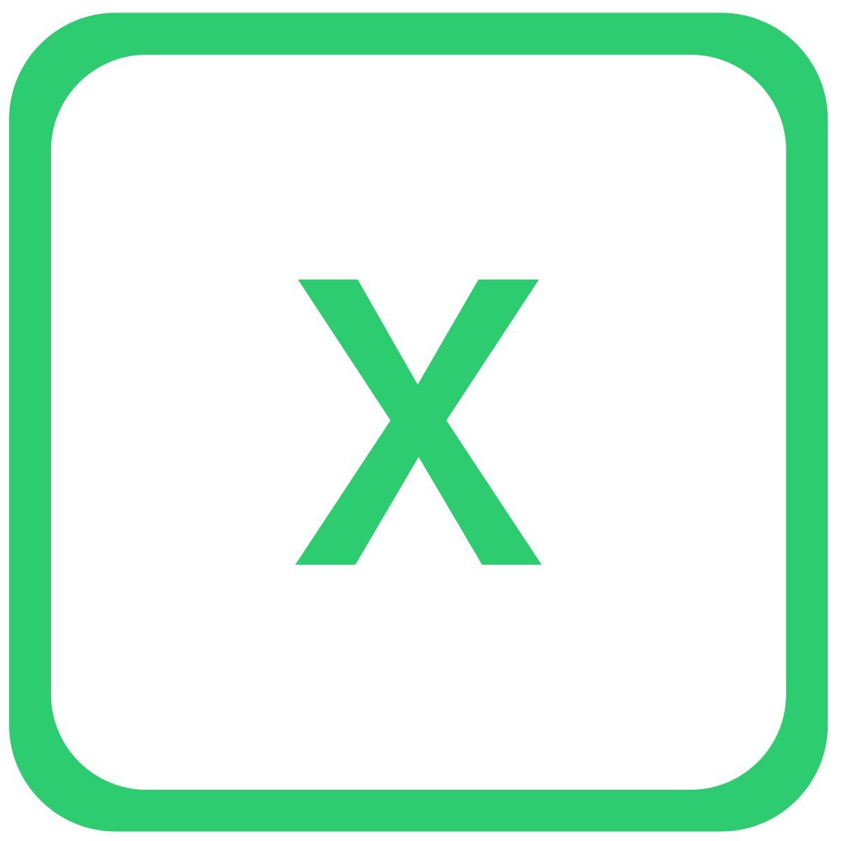 x icon