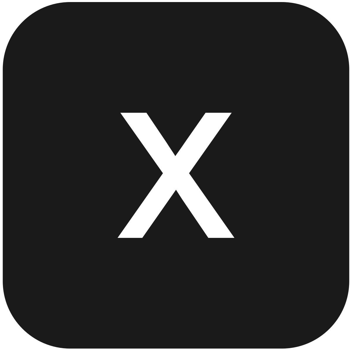 엑스 icon