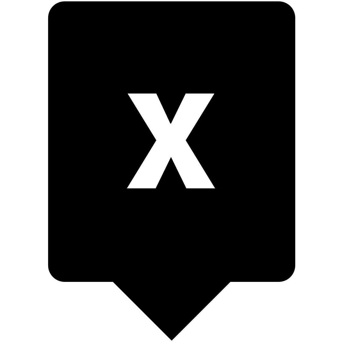 x icon