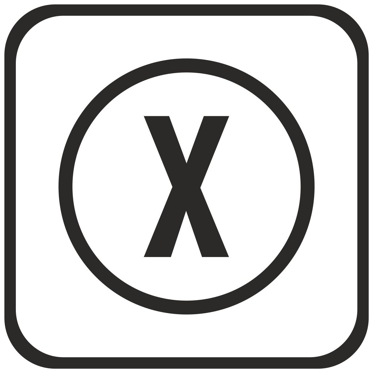x icon