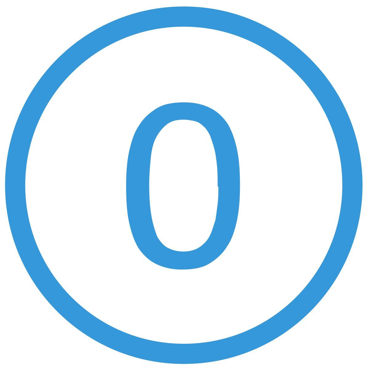 Zero icon