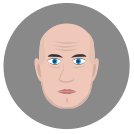 external Bald-Man-avatar-man-face-others-inmotus-design icon