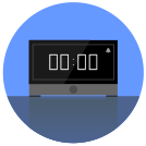 external Digital-Clock-timer-others-inmotus-design-2 icon