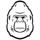 external Gorilla-gorilla-others-inmotus-design-3 icon