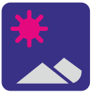 external Mountain-colored-things-others-inmotus-design icon