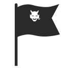 external Pirate-Flag-devil-and-hell-others-inmotus-design icon