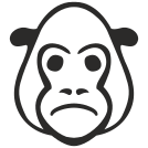 external Sad-Gorilla-gorilla-others-inmotus-design icon