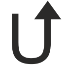 external rotation-arrow-u-turn-editing-others-inmotus-design icon
