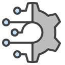 external gear-iiot-outline-colored-iconset-others-lafs icon