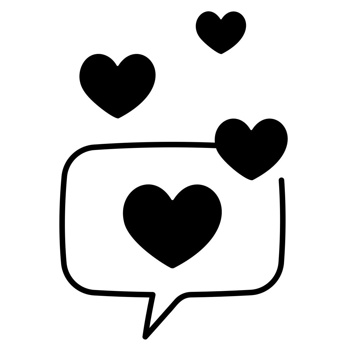 메시지 icon