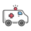 external ambulance-emergency-filled-outline-others-maxicons icon