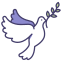 external dove-peace-others-maxicons icon