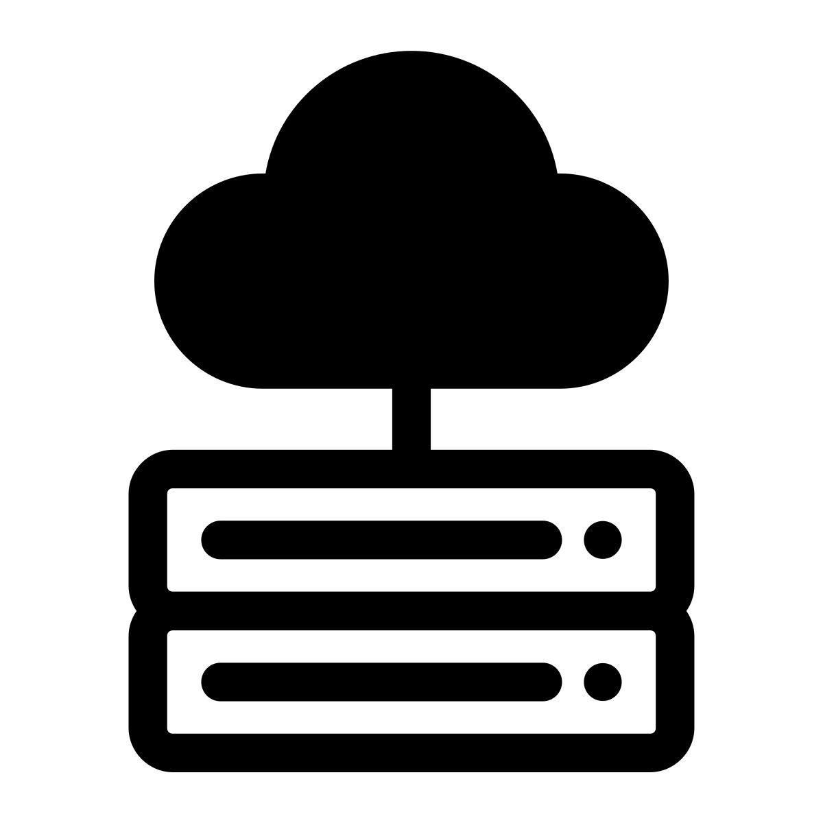 stockage en nuage icon