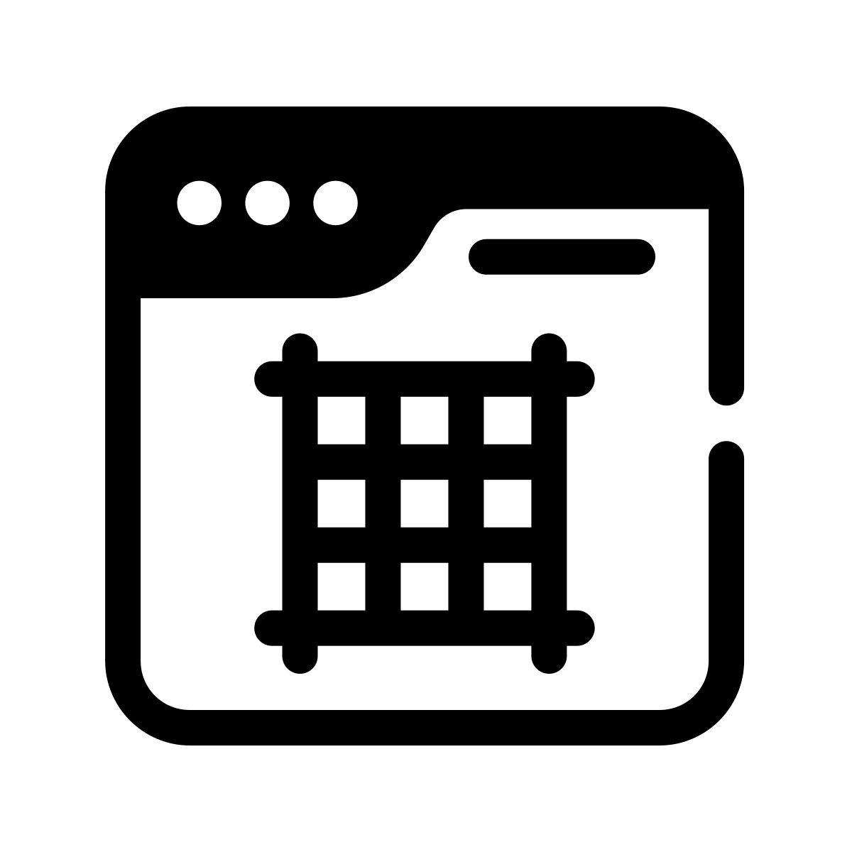 grid icon