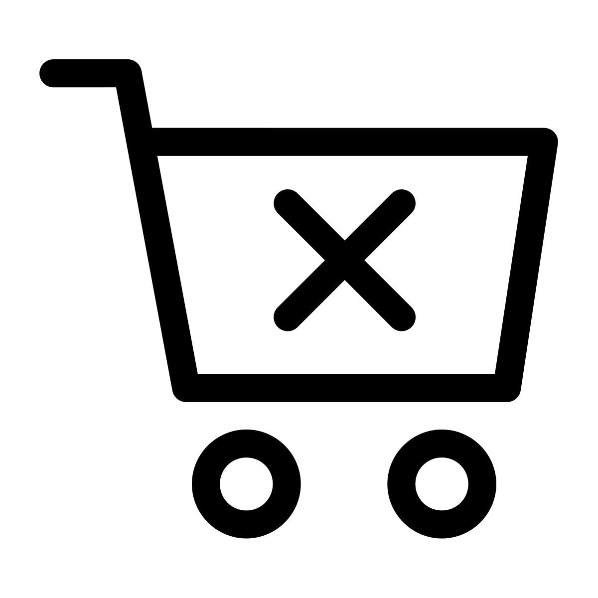remove from cart icon