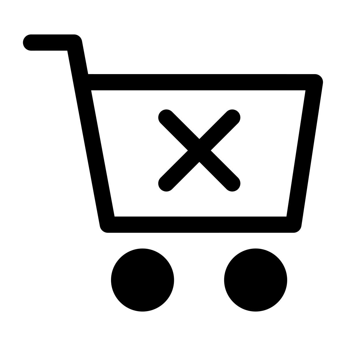 remove from cart icon