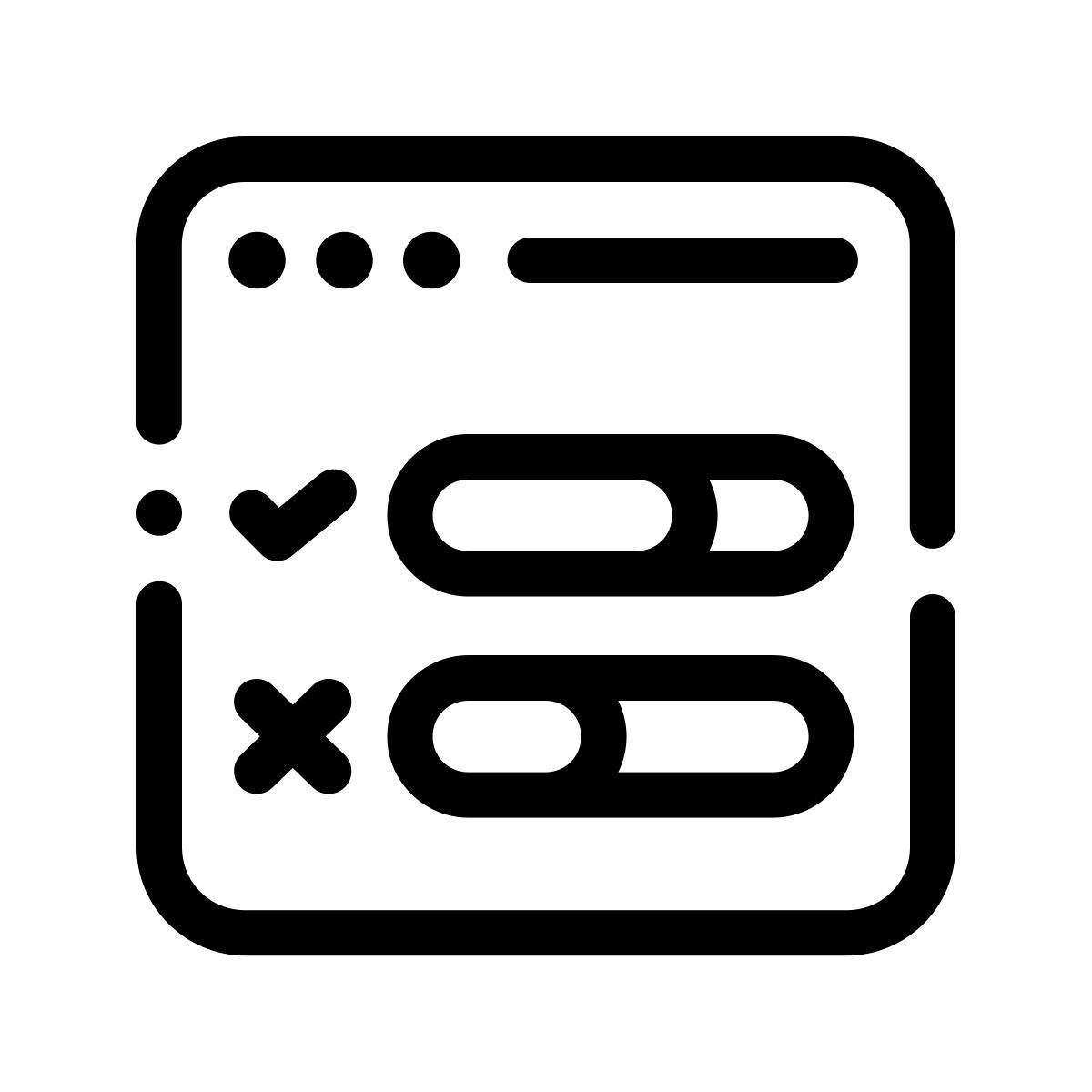 채워진 체크 됨 icon