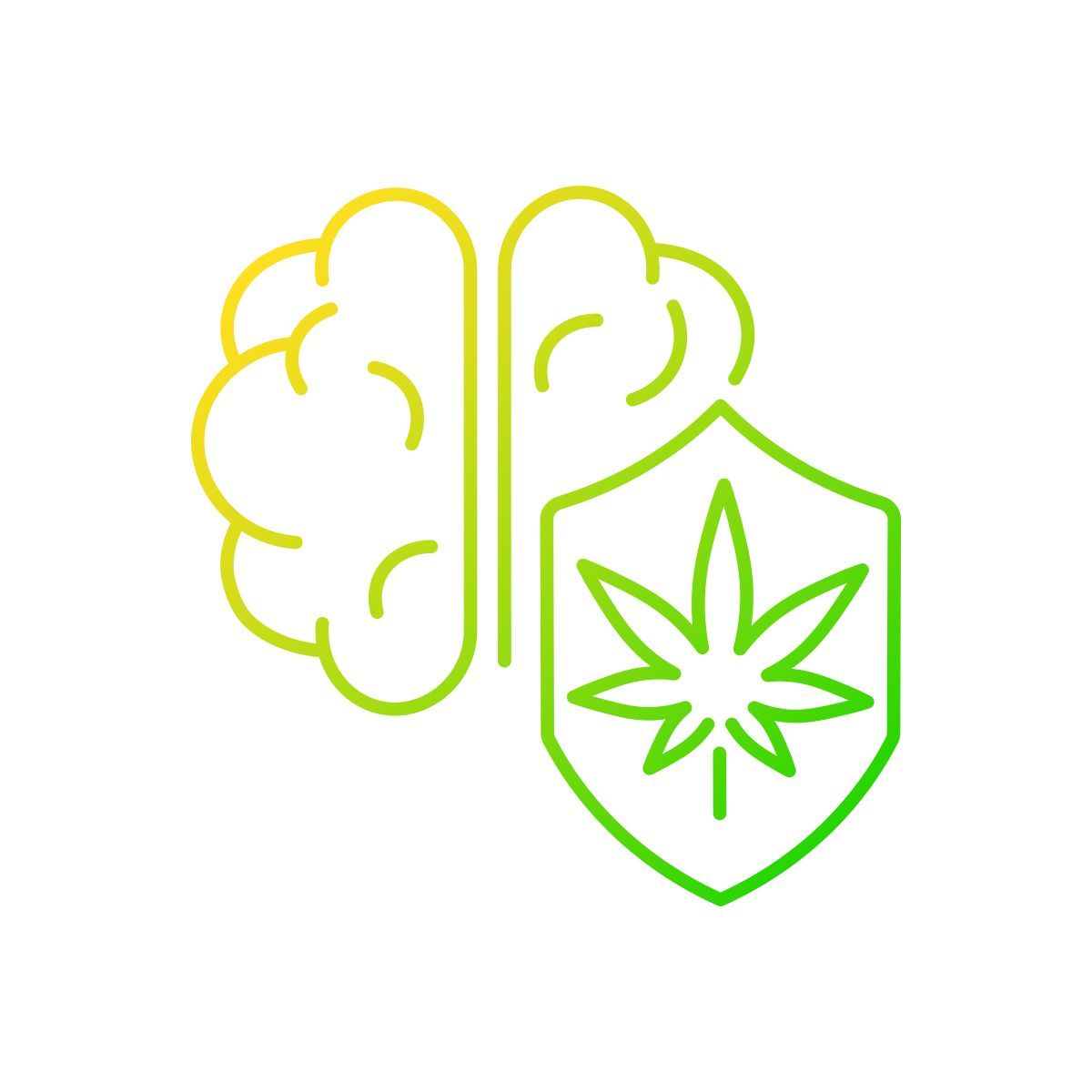 brain protection icon