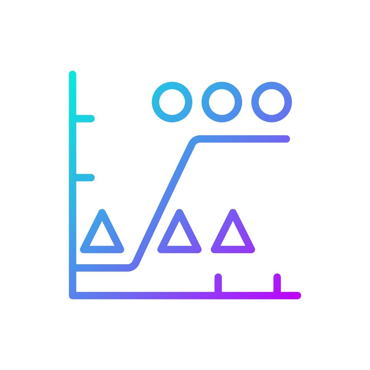 data mining analytics icon
