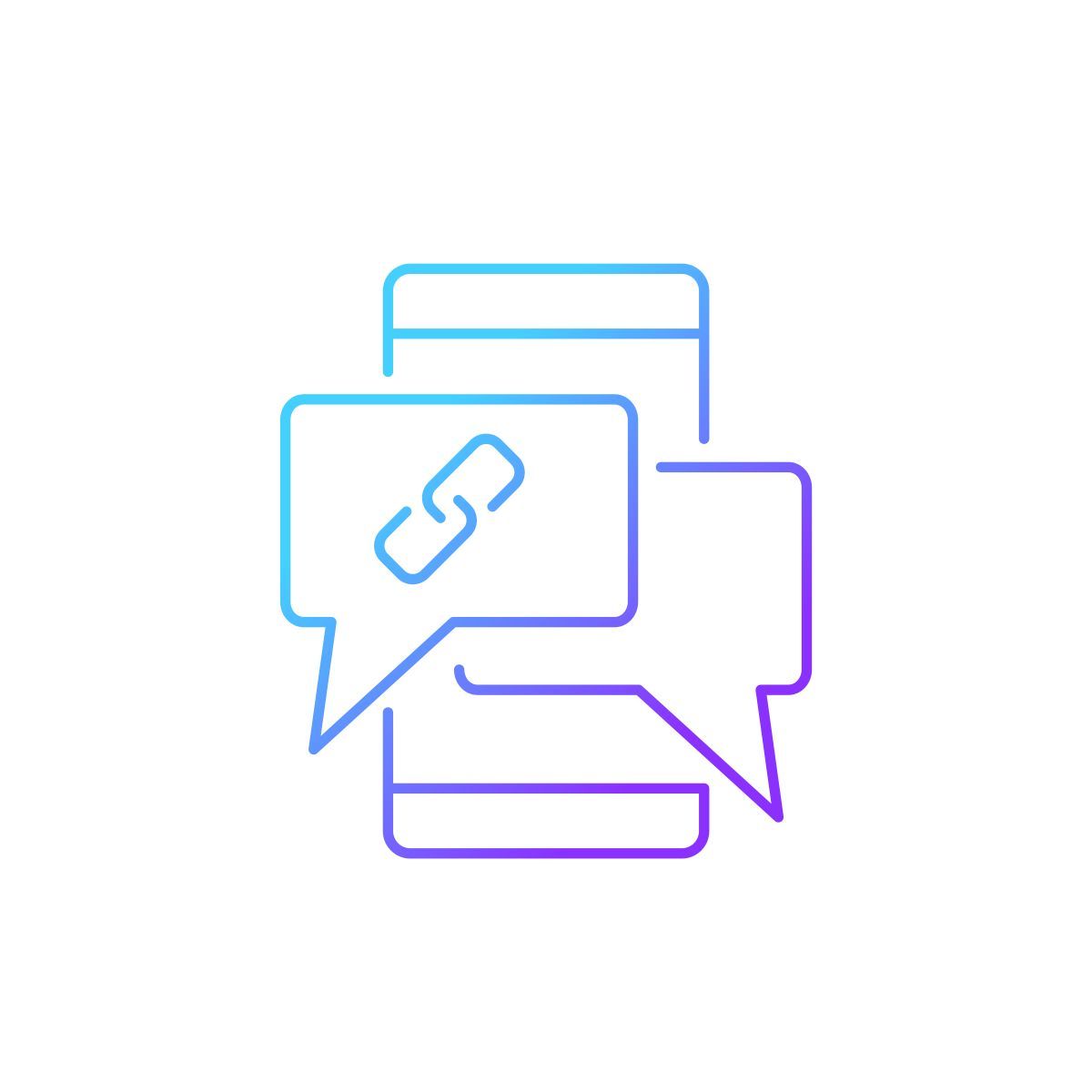 digital communication icon