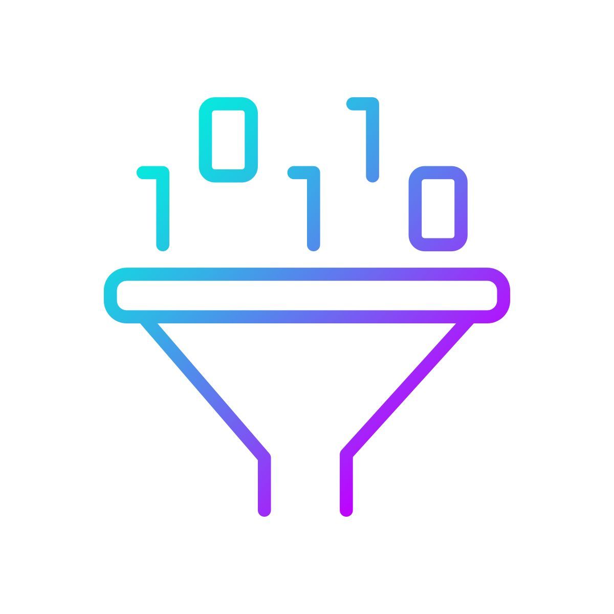 filter for data mining icon