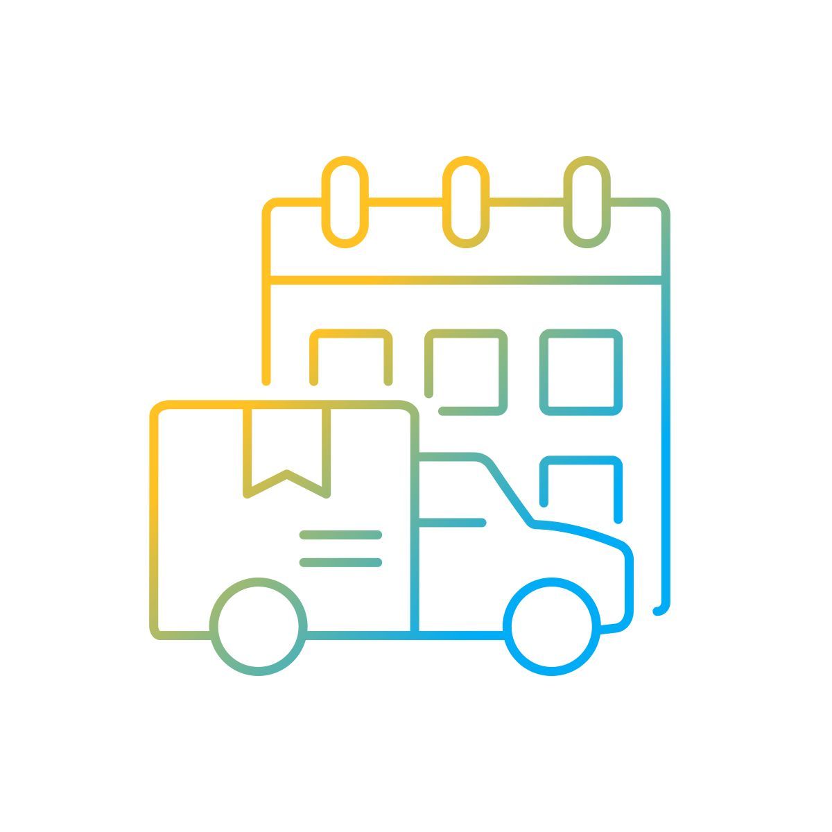 shipping schedule icon