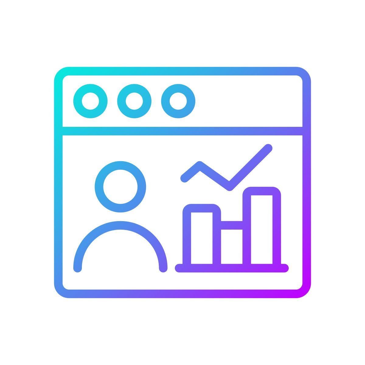 social media data mining icon