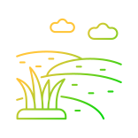 external Grassland-land-types-others-papa-vector icon