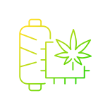 external Hemp-cannabis-others-papa-vector icon