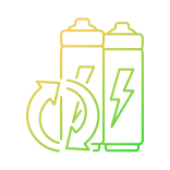 external Lithium-Battery-battery-recycling-others-papa-vector icon