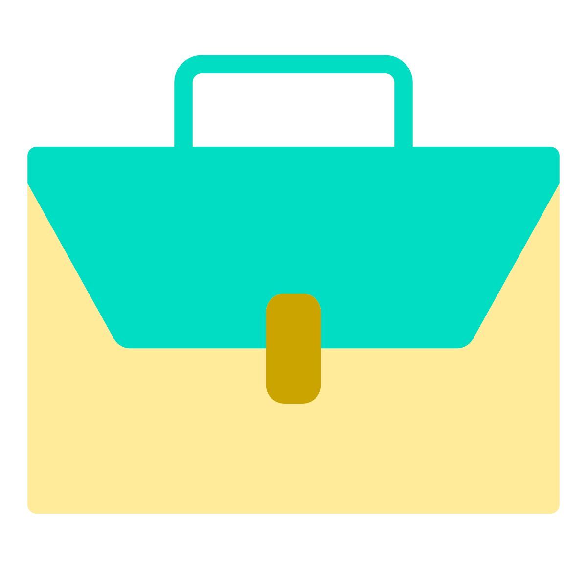 tasche vorderansicht icon