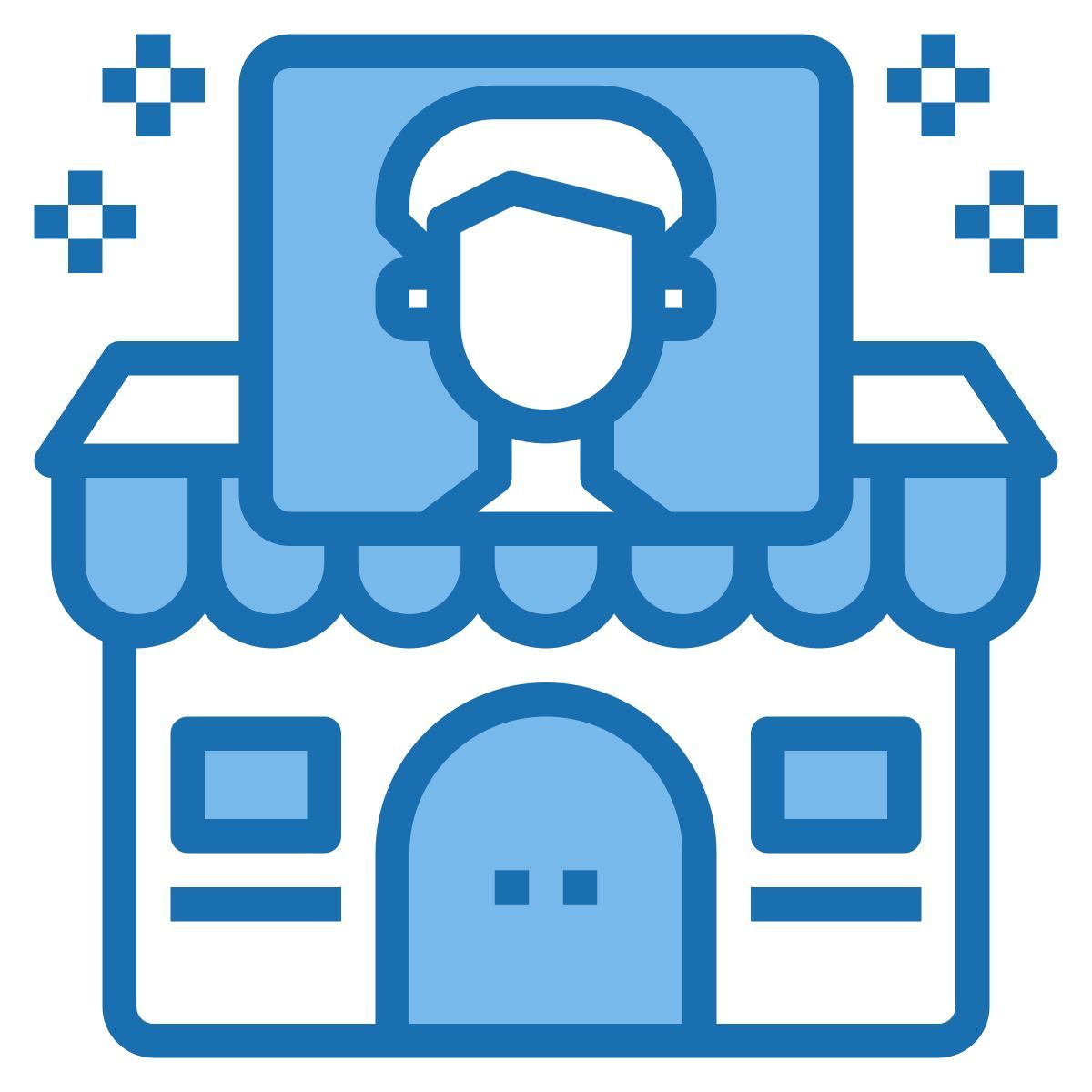 选择的集团前景 icon