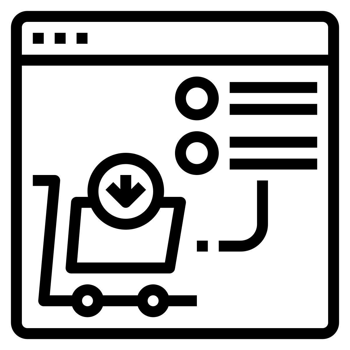 shopping icon