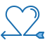 external arrow-valentine-blue-others-phat-plus icon