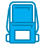 external bag-education-and-learning-blue-others-phat-plus icon