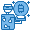 external banking-cryptocurrency-blue-others-phat-plus icon