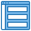 external browser-website-user-interface-blue-others-phat-plus-7 icon