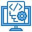 external business-digital-service-blue-others-phat-plus-5 icon