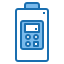 external calculator-battery-blue-others-phat-plus icon