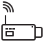 external camera-cctv-outline-others-phat-plus icon