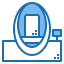 external chair-vr-digital-blue-others-phat-plus icon