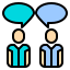 external chat-human-resources-color-line-others-phat-plus icon