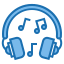 external classroom-music-blue-others-phat-plus-6 icon